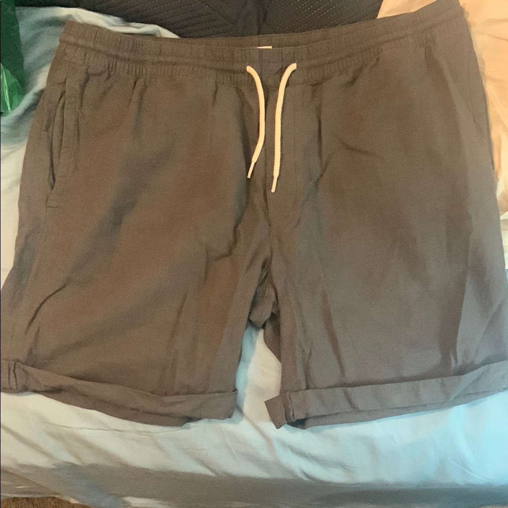 H&M Gray Shorts with Drawstring Waistband